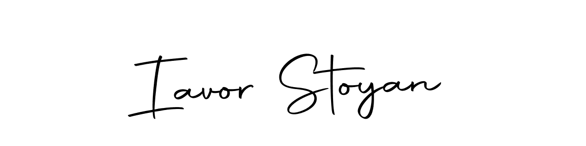 Make a short Iavor Stoyan signature style. Manage your documents anywhere anytime using Autography-DOLnW. Create and add eSignatures, submit forms, share and send files easily. Iavor Stoyan signature style 10 images and pictures png