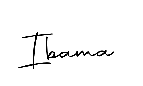 How to make Ibama signature? Autography-DOLnW is a professional autograph style. Create handwritten signature for Ibama name. Ibama signature style 10 images and pictures png