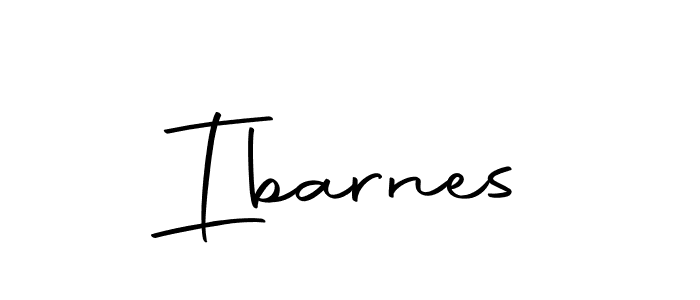 Make a beautiful signature design for name Ibarnes. With this signature (Autography-DOLnW) style, you can create a handwritten signature for free. Ibarnes signature style 10 images and pictures png