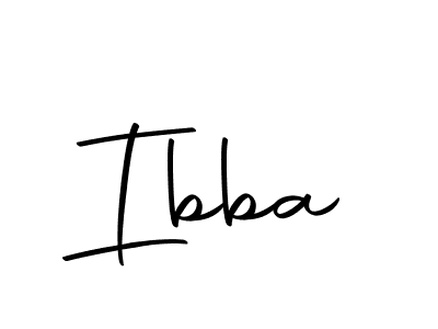 Ibba stylish signature style. Best Handwritten Sign (Autography-DOLnW) for my name. Handwritten Signature Collection Ideas for my name Ibba. Ibba signature style 10 images and pictures png