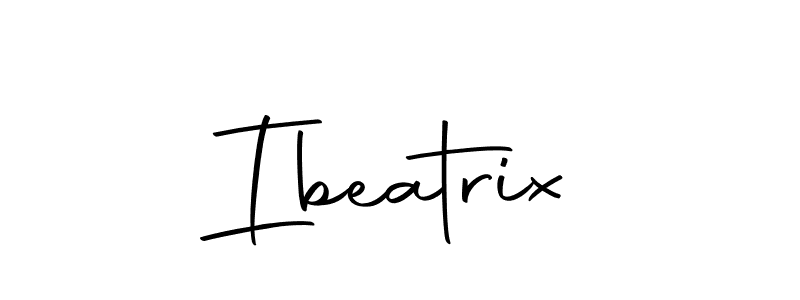 How to make Ibeatrix signature? Autography-DOLnW is a professional autograph style. Create handwritten signature for Ibeatrix name. Ibeatrix signature style 10 images and pictures png