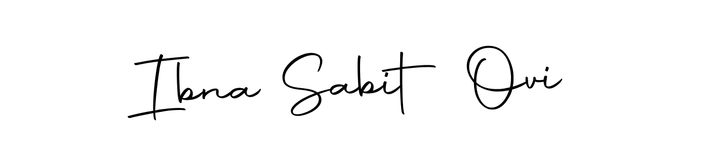 You should practise on your own different ways (Autography-DOLnW) to write your name (Ibna Sabit Ovi) in signature. don't let someone else do it for you. Ibna Sabit Ovi signature style 10 images and pictures png