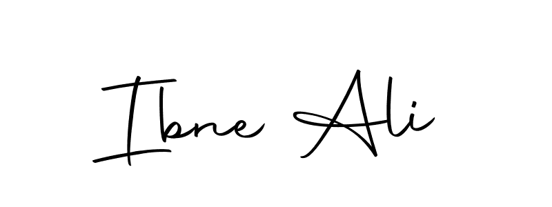 Create a beautiful signature design for name Ibne Ali. With this signature (Autography-DOLnW) fonts, you can make a handwritten signature for free. Ibne Ali signature style 10 images and pictures png