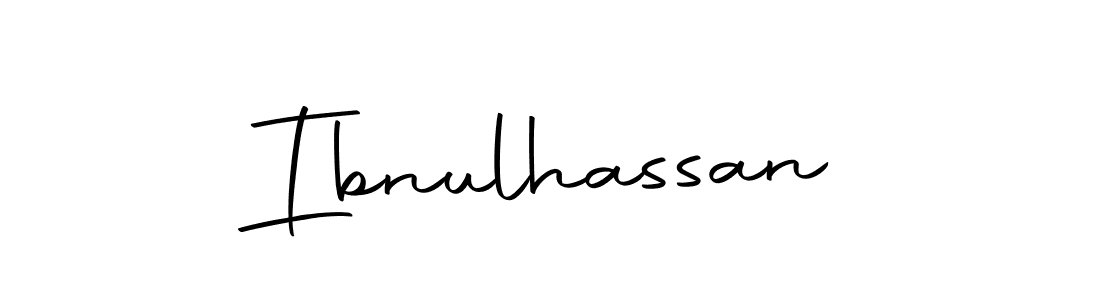 How to make Ibnulhassan name signature. Use Autography-DOLnW style for creating short signs online. This is the latest handwritten sign. Ibnulhassan signature style 10 images and pictures png