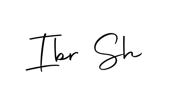How to make Ibr Sh signature? Autography-DOLnW is a professional autograph style. Create handwritten signature for Ibr Sh name. Ibr Sh signature style 10 images and pictures png