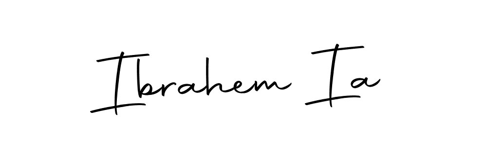 Also we have Ibrahem Ia name is the best signature style. Create professional handwritten signature collection using Autography-DOLnW autograph style. Ibrahem Ia signature style 10 images and pictures png