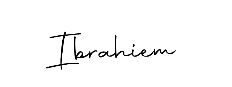 Similarly Autography-DOLnW is the best handwritten signature design. Signature creator online .You can use it as an online autograph creator for name Ibrahiem. Ibrahiem signature style 10 images and pictures png