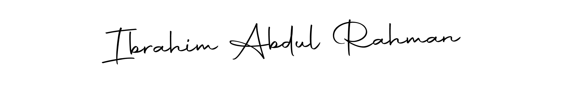 This is the best signature style for the Ibrahim Abdul Rahman name. Also you like these signature font (Autography-DOLnW). Mix name signature. Ibrahim Abdul Rahman signature style 10 images and pictures png