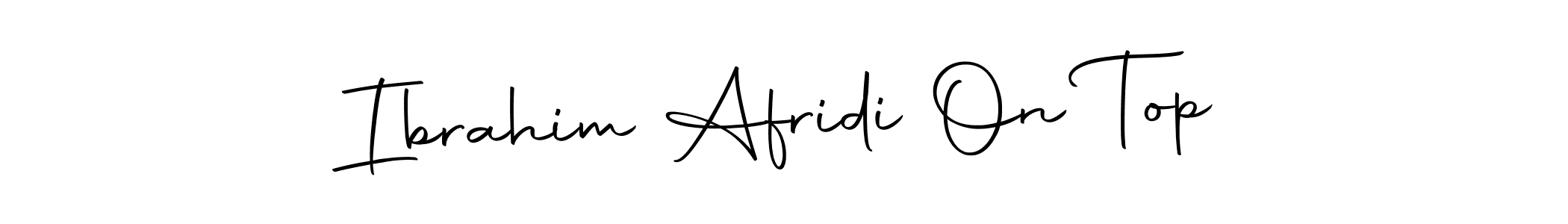You should practise on your own different ways (Autography-DOLnW) to write your name (Ibrahim Afridi On Top) in signature. don't let someone else do it for you. Ibrahim Afridi On Top signature style 10 images and pictures png