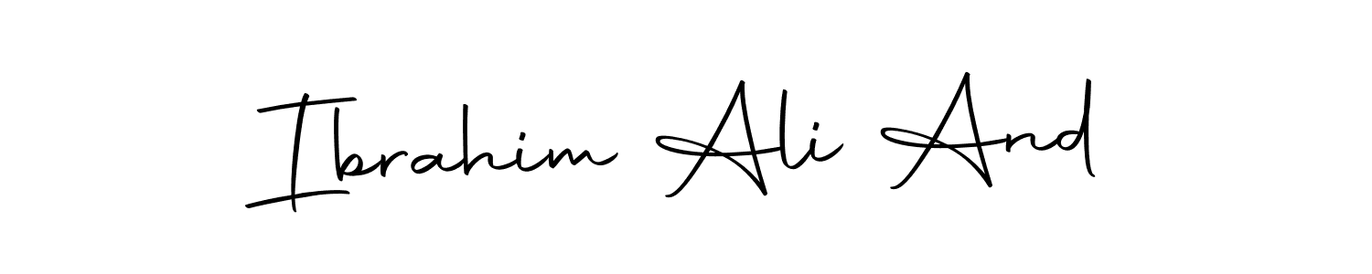 Best and Professional Signature Style for Ibrahim Ali And. Autography-DOLnW Best Signature Style Collection. Ibrahim Ali And signature style 10 images and pictures png