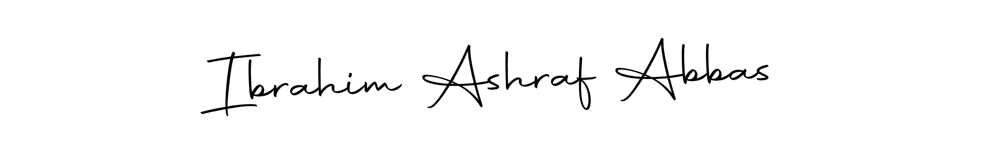 Make a beautiful signature design for name Ibrahim Ashraf Abbas. Use this online signature maker to create a handwritten signature for free. Ibrahim Ashraf Abbas signature style 10 images and pictures png