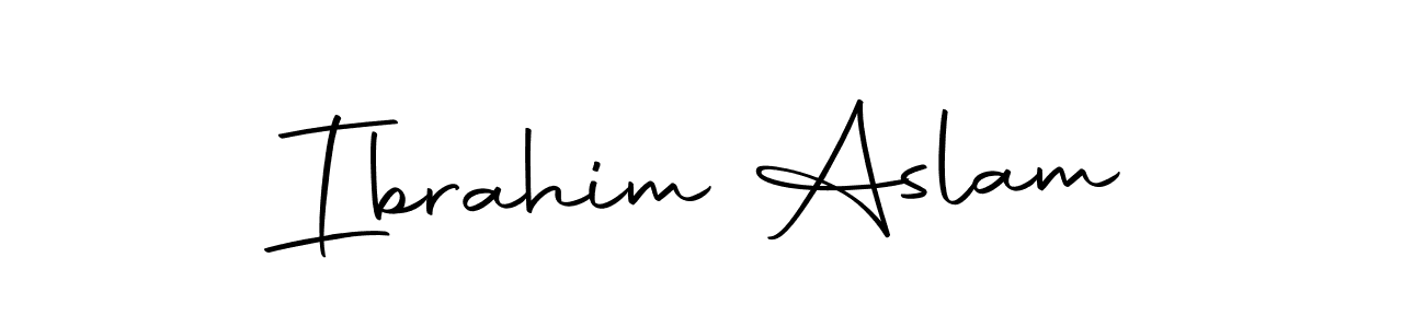 if you are searching for the best signature style for your name Ibrahim Aslam. so please give up your signature search. here we have designed multiple signature styles  using Autography-DOLnW. Ibrahim Aslam signature style 10 images and pictures png