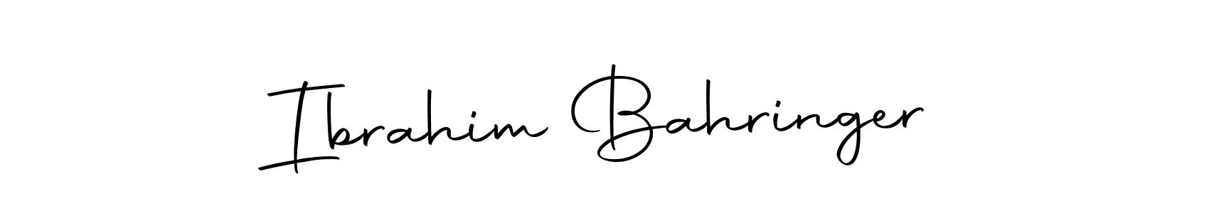 How to make Ibrahim Bahringer signature? Autography-DOLnW is a professional autograph style. Create handwritten signature for Ibrahim Bahringer name. Ibrahim Bahringer signature style 10 images and pictures png