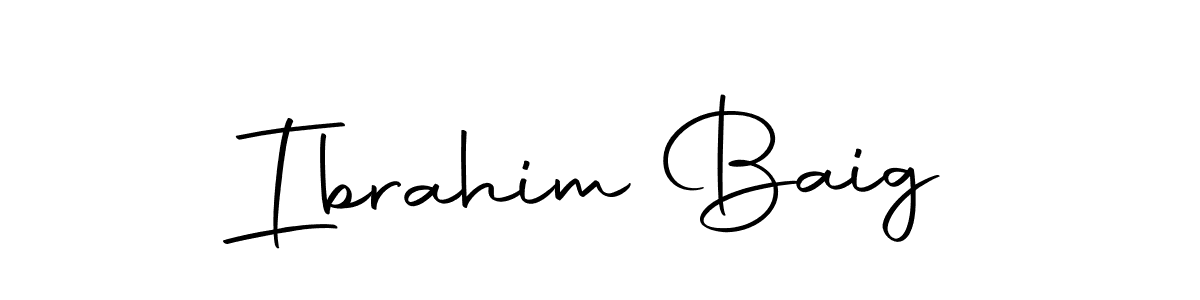 It looks lik you need a new signature style for name Ibrahim Baig. Design unique handwritten (Autography-DOLnW) signature with our free signature maker in just a few clicks. Ibrahim Baig signature style 10 images and pictures png