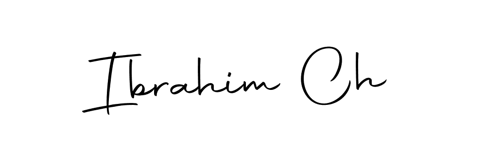 Here are the top 10 professional signature styles for the name Ibrahim Ch. These are the best autograph styles you can use for your name. Ibrahim Ch signature style 10 images and pictures png