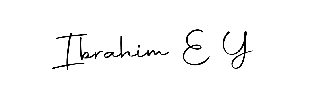 Autography-DOLnW is a professional signature style that is perfect for those who want to add a touch of class to their signature. It is also a great choice for those who want to make their signature more unique. Get Ibrahim E Y name to fancy signature for free. Ibrahim E Y signature style 10 images and pictures png