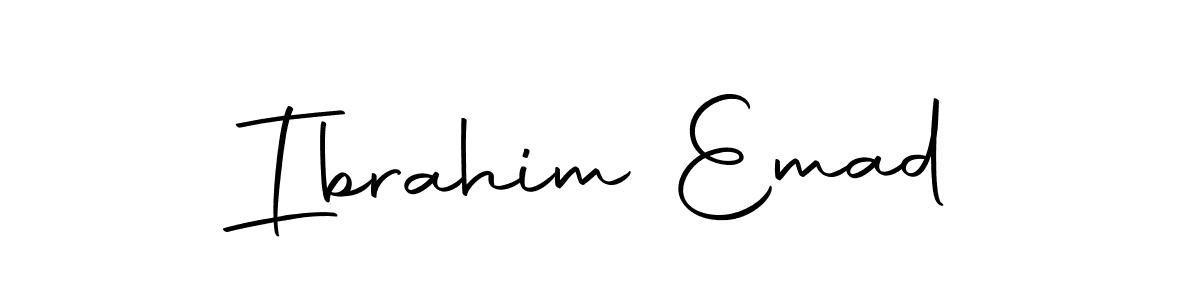 if you are searching for the best signature style for your name Ibrahim Emad. so please give up your signature search. here we have designed multiple signature styles  using Autography-DOLnW. Ibrahim Emad signature style 10 images and pictures png