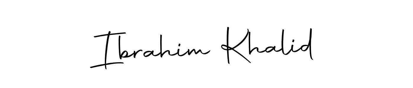 Make a short Ibrahim Khalid signature style. Manage your documents anywhere anytime using Autography-DOLnW. Create and add eSignatures, submit forms, share and send files easily. Ibrahim Khalid signature style 10 images and pictures png