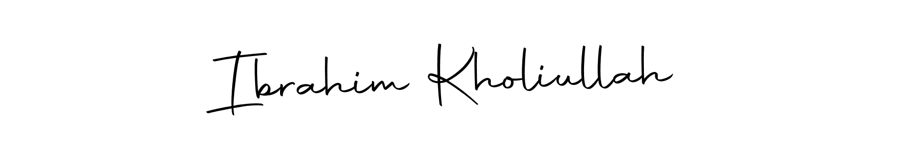 Also we have Ibrahim Kholiullah name is the best signature style. Create professional handwritten signature collection using Autography-DOLnW autograph style. Ibrahim Kholiullah signature style 10 images and pictures png