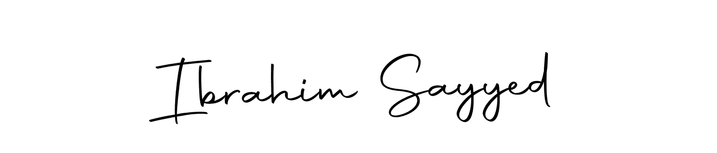 Make a beautiful signature design for name Ibrahim Sayyed. Use this online signature maker to create a handwritten signature for free. Ibrahim Sayyed signature style 10 images and pictures png