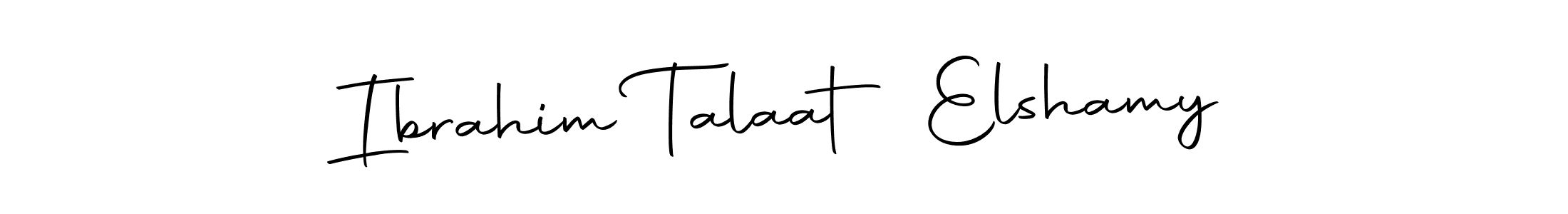 The best way (Autography-DOLnW) to make a short signature is to pick only two or three words in your name. The name Ibrahim Talaat Elshamy include a total of six letters. For converting this name. Ibrahim Talaat Elshamy signature style 10 images and pictures png