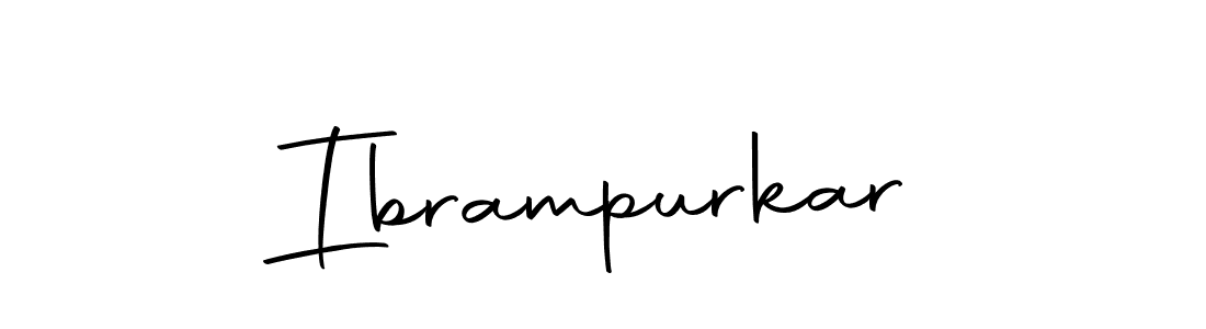 Create a beautiful signature design for name Ibrampurkar. With this signature (Autography-DOLnW) fonts, you can make a handwritten signature for free. Ibrampurkar signature style 10 images and pictures png