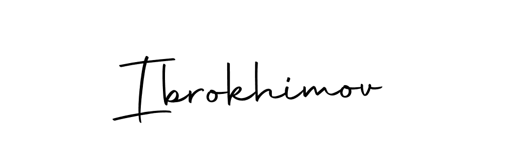 Make a beautiful signature design for name Ibrokhimov. Use this online signature maker to create a handwritten signature for free. Ibrokhimov signature style 10 images and pictures png