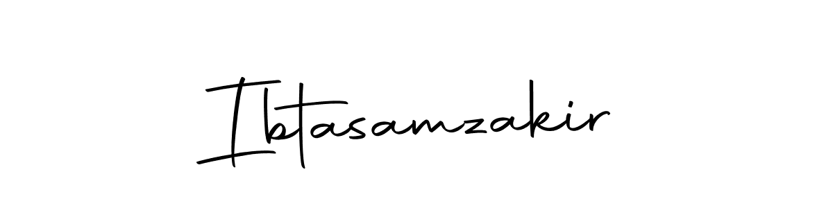 Make a beautiful signature design for name Ibtasamzakir. Use this online signature maker to create a handwritten signature for free. Ibtasamzakir signature style 10 images and pictures png