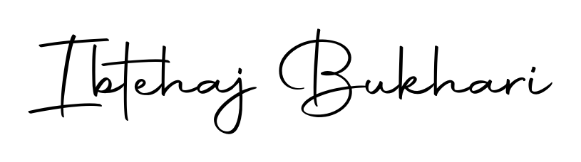 A dynamic signature style for Ibtehaj Bukhari using Autography-DOLnW script. Designed to look authentic, handwritten, and professional. Ibtehaj Bukhari signature style 10 images and pictures png