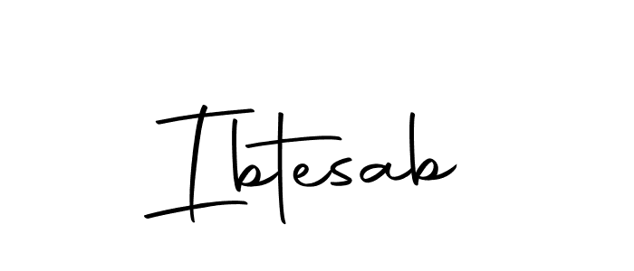 Use a signature maker to create a handwritten signature online. With this signature software, you can design (Autography-DOLnW) your own signature for name Ibtesab. Ibtesab signature style 10 images and pictures png