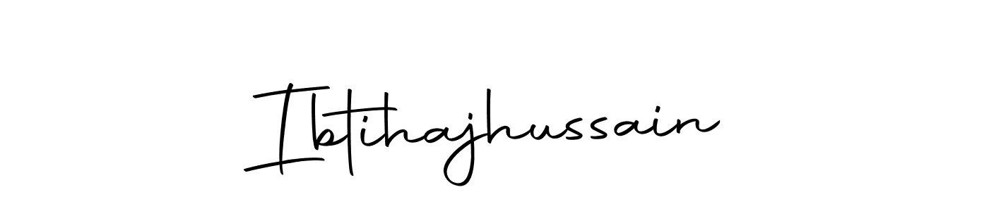 Similarly Autography-DOLnW is the best handwritten signature design. Signature creator online .You can use it as an online autograph creator for name Ibtihajhussain. Ibtihajhussain signature style 10 images and pictures png