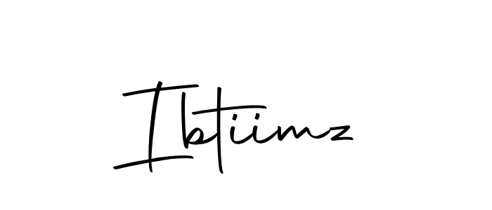 Ibtiimz stylish signature style. Best Handwritten Sign (Autography-DOLnW) for my name. Handwritten Signature Collection Ideas for my name Ibtiimz. Ibtiimz signature style 10 images and pictures png