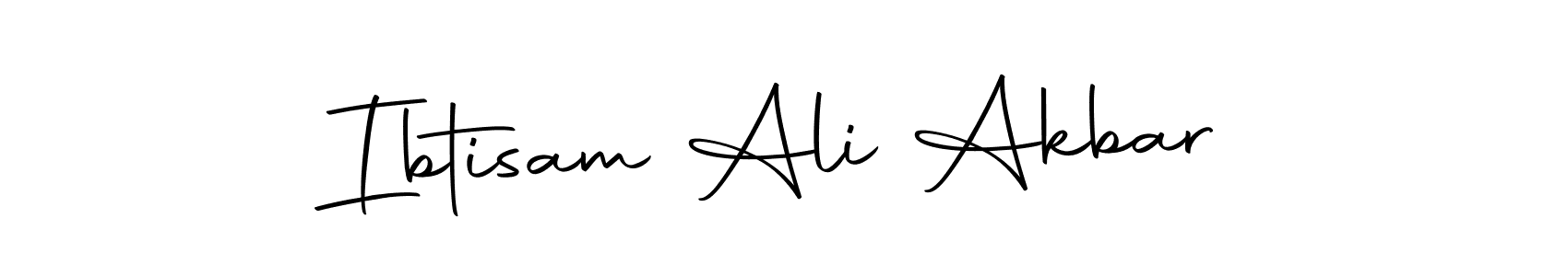 Ibtisam Ali Akbar stylish signature style. Best Handwritten Sign (Autography-DOLnW) for my name. Handwritten Signature Collection Ideas for my name Ibtisam Ali Akbar. Ibtisam Ali Akbar signature style 10 images and pictures png