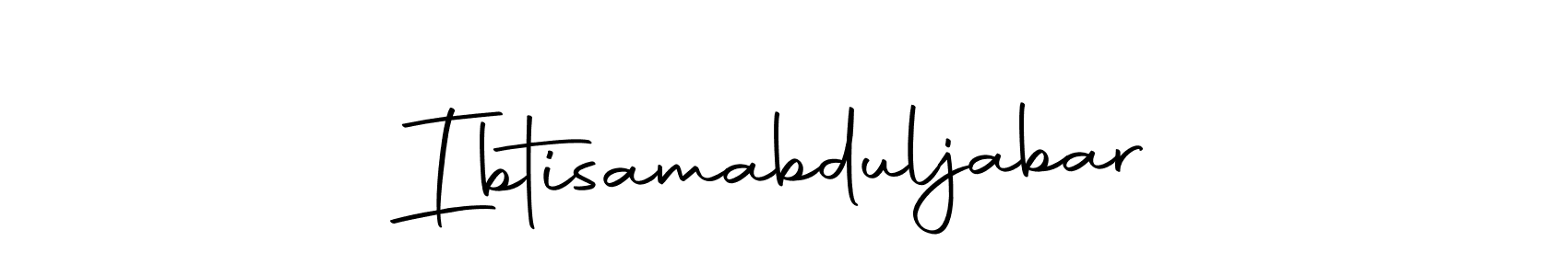 It looks lik you need a new signature style for name Ibtisamabduljabar. Design unique handwritten (Autography-DOLnW) signature with our free signature maker in just a few clicks. Ibtisamabduljabar signature style 10 images and pictures png