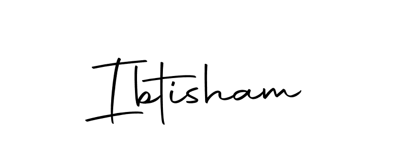 Design your own signature with our free online signature maker. With this signature software, you can create a handwritten (Autography-DOLnW) signature for name Ibtisham. Ibtisham signature style 10 images and pictures png