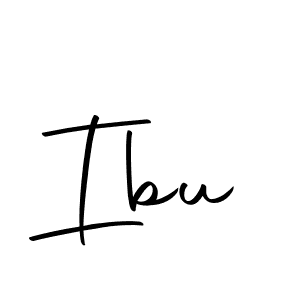 Use a signature maker to create a handwritten signature online. With this signature software, you can design (Autography-DOLnW) your own signature for name Ibu. Ibu signature style 10 images and pictures png