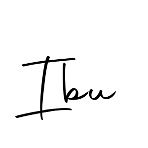 Use a signature maker to create a handwritten signature online. With this signature software, you can design (Autography-DOLnW) your own signature for name Ibu. Ibu signature style 10 images and pictures png