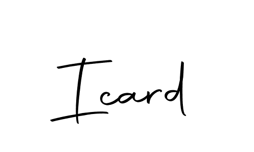 This is the best signature style for the Icard name. Also you like these signature font (Autography-DOLnW). Mix name signature. Icard signature style 10 images and pictures png