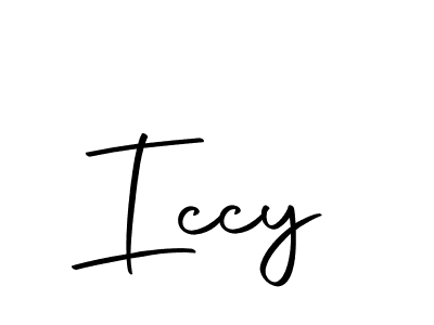 The best way (Autography-DOLnW) to make a short signature is to pick only two or three words in your name. The name Iccy include a total of six letters. For converting this name. Iccy signature style 10 images and pictures png