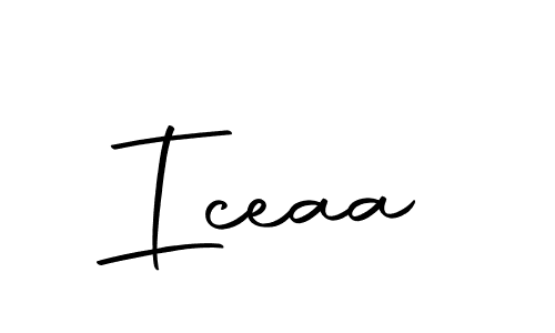 Use a signature maker to create a handwritten signature online. With this signature software, you can design (Autography-DOLnW) your own signature for name Iceaa. Iceaa signature style 10 images and pictures png