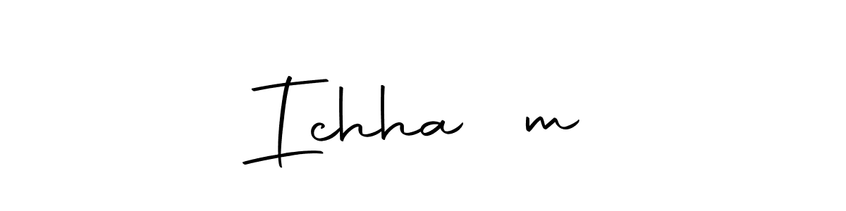 Create a beautiful signature design for name Ichha❤️m. With this signature (Autography-DOLnW) fonts, you can make a handwritten signature for free. Ichha❤️m signature style 10 images and pictures png