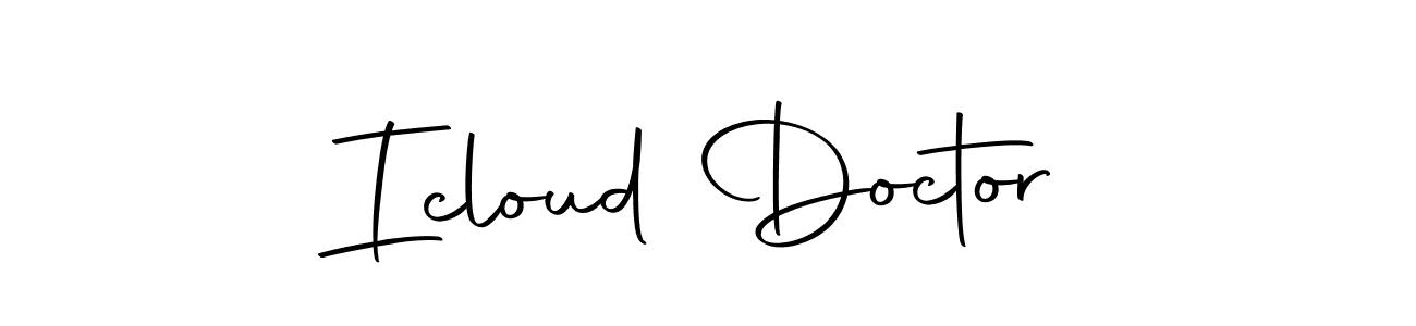 How to Draw Icloud Doctor signature style? Autography-DOLnW is a latest design signature styles for name Icloud Doctor. Icloud Doctor signature style 10 images and pictures png