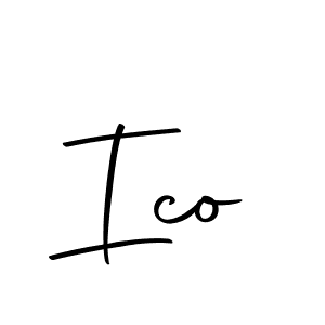 How to make Ico name signature. Use Autography-DOLnW style for creating short signs online. This is the latest handwritten sign. Ico signature style 10 images and pictures png