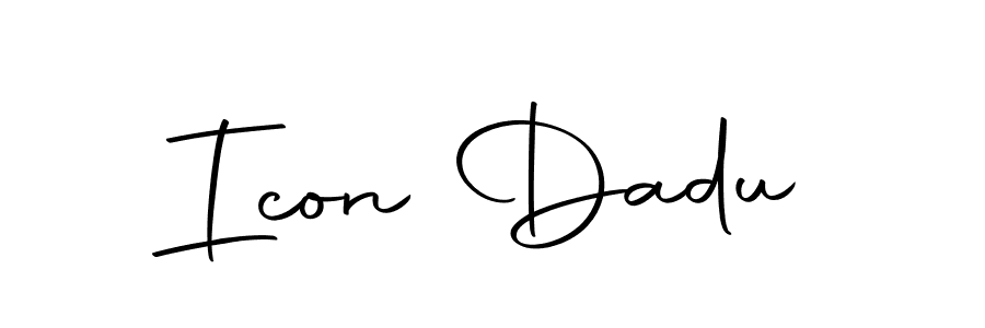 Similarly Autography-DOLnW is the best handwritten signature design. Signature creator online .You can use it as an online autograph creator for name Icon Dadu. Icon Dadu signature style 10 images and pictures png