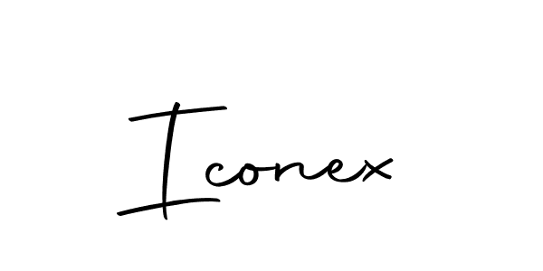 Create a beautiful signature design for name Iconex. With this signature (Autography-DOLnW) fonts, you can make a handwritten signature for free. Iconex signature style 10 images and pictures png