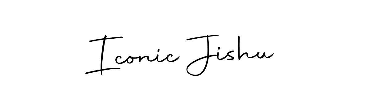 Here are the top 10 professional signature styles for the name Iconic Jishu. These are the best autograph styles you can use for your name. Iconic Jishu signature style 10 images and pictures png