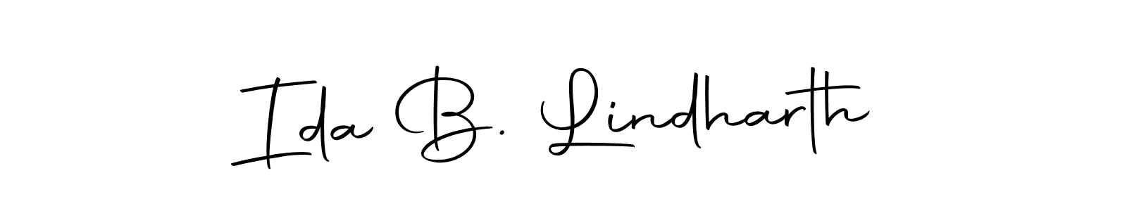 This is the best signature style for the Ida B. Lindharth name. Also you like these signature font (Autography-DOLnW). Mix name signature. Ida B. Lindharth signature style 10 images and pictures png