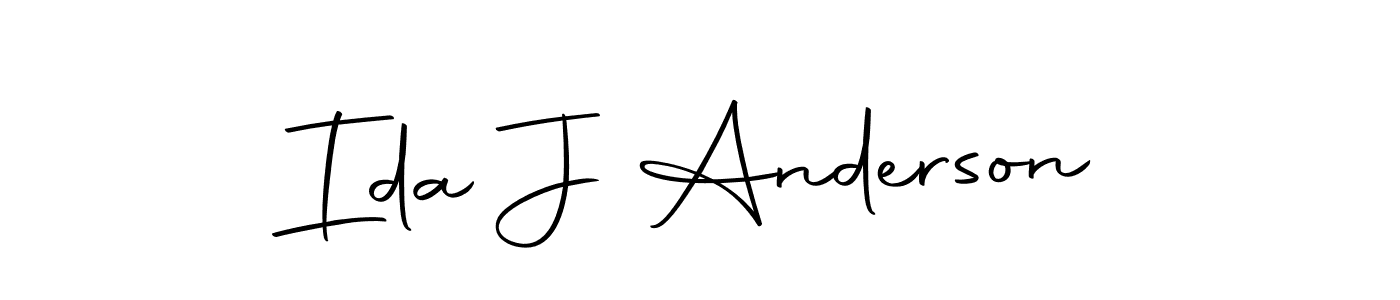 Use a signature maker to create a handwritten signature online. With this signature software, you can design (Autography-DOLnW) your own signature for name Ida J Anderson. Ida J Anderson signature style 10 images and pictures png