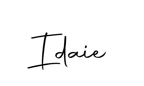 Here are the top 10 professional signature styles for the name Idaie. These are the best autograph styles you can use for your name. Idaie signature style 10 images and pictures png