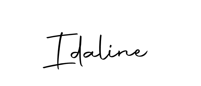 Here are the top 10 professional signature styles for the name Idaline. These are the best autograph styles you can use for your name. Idaline signature style 10 images and pictures png